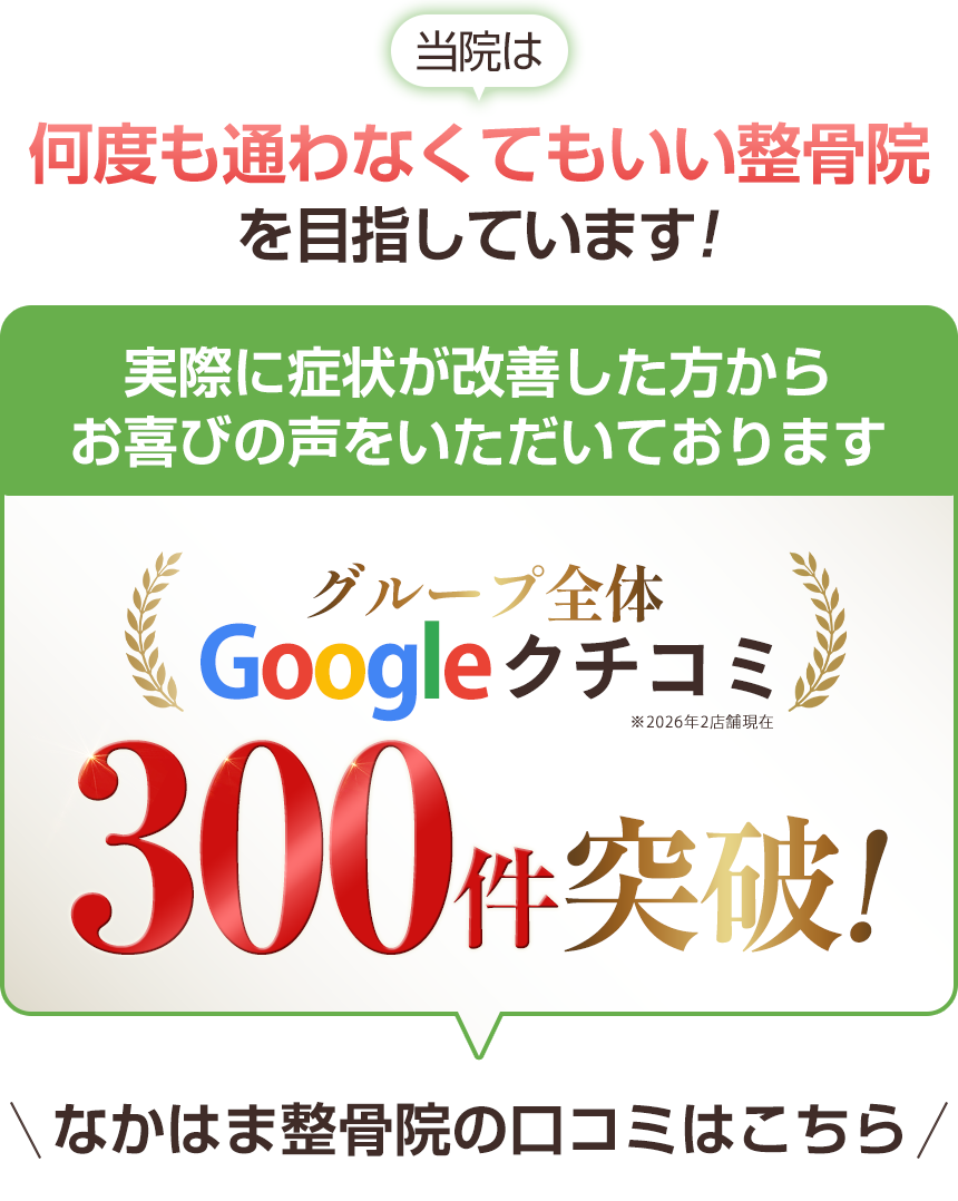 Google口コミ300件突破